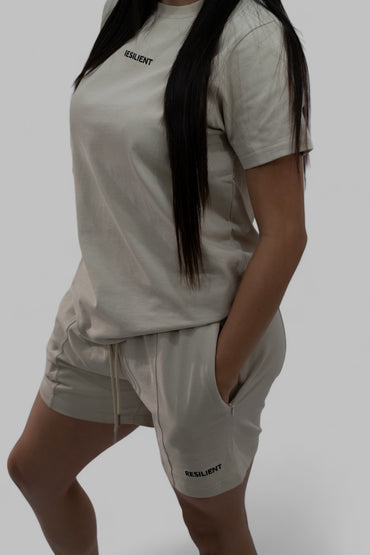 Resilient T-shirt-Nude
