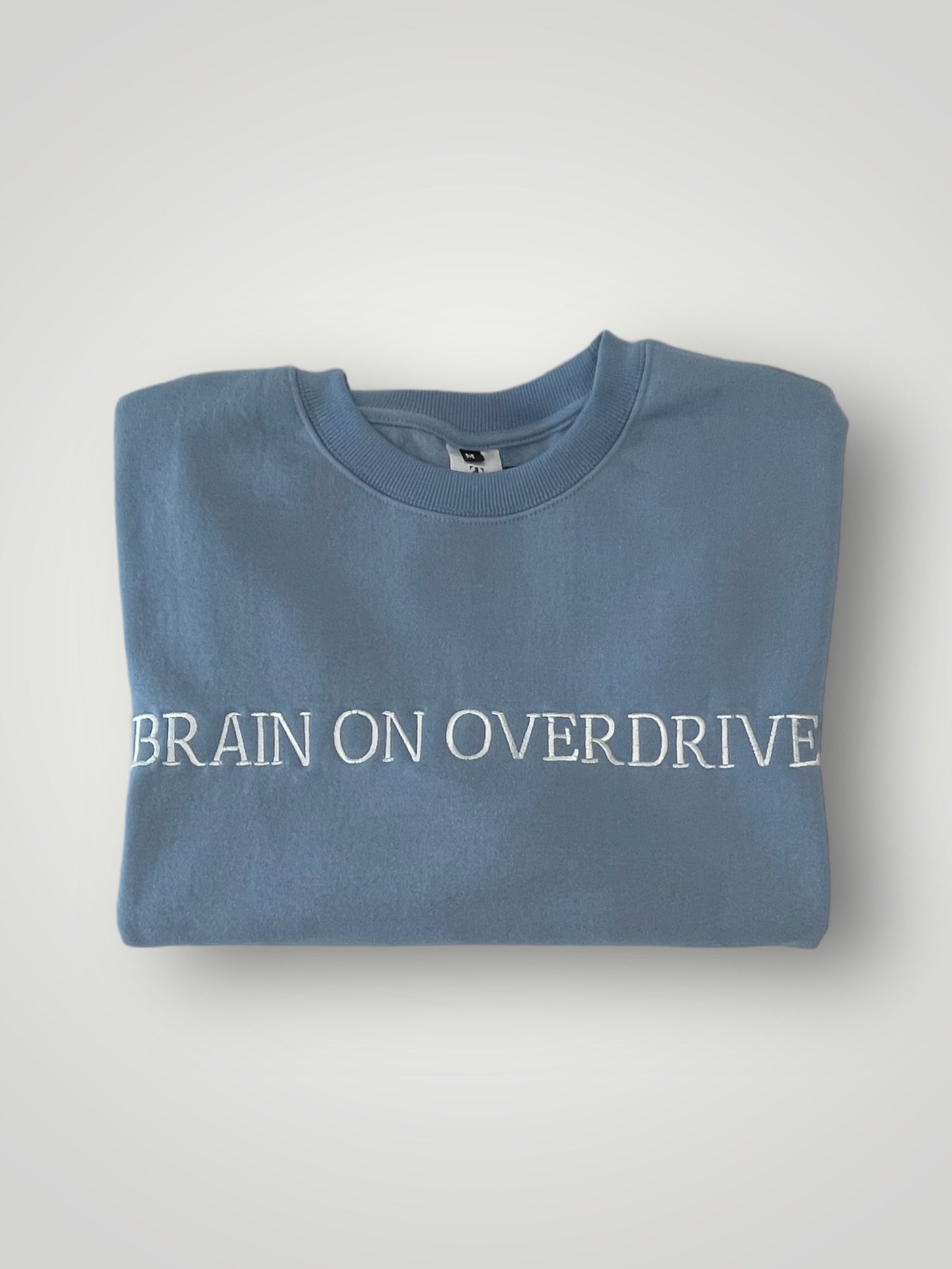 Brain on Overdrive Oversized Crewneck