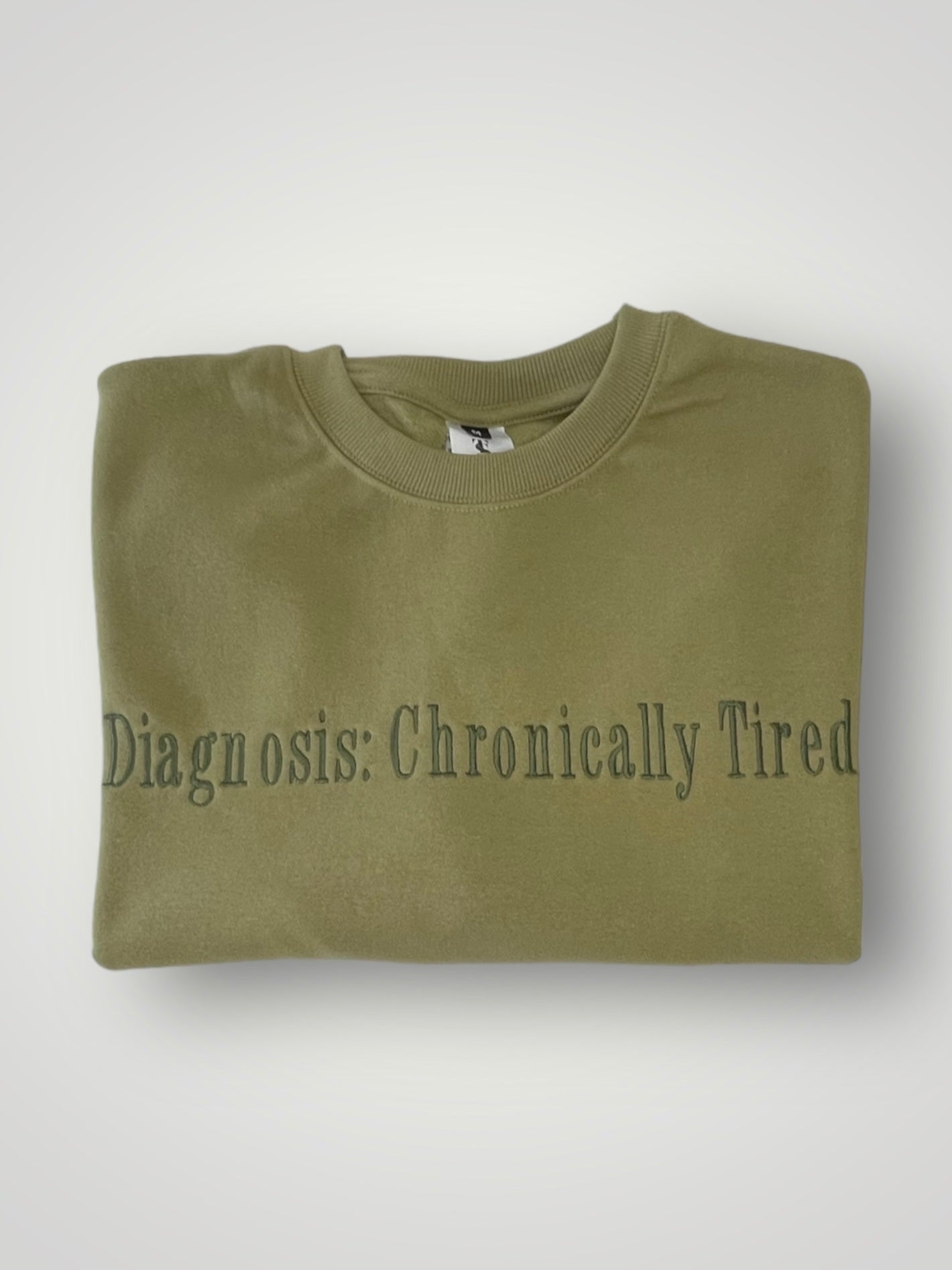 Diagnosis: Chronically Tired Oversized Crewneck