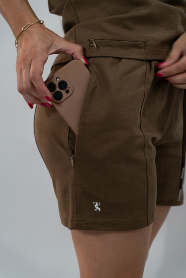 Resilient Shorts-Brown