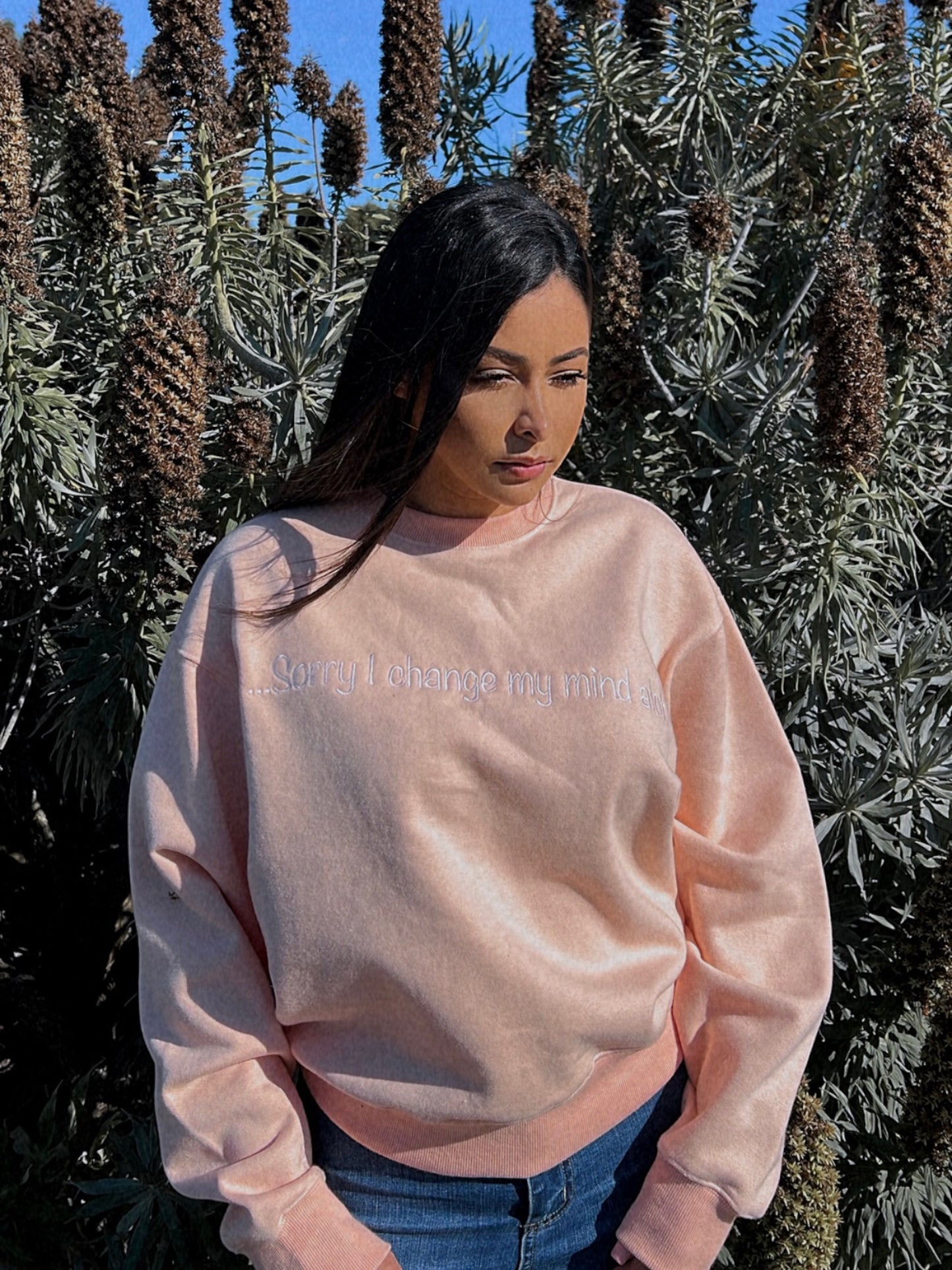 Sorry I change my mind alot Oversized Crewneck