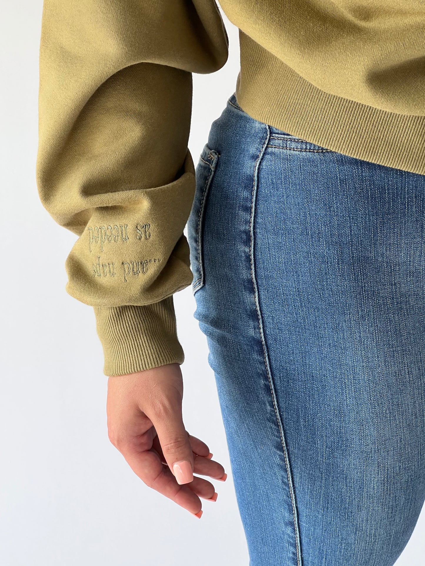 Diagnosis: Chronically Tired Oversized Crewneck