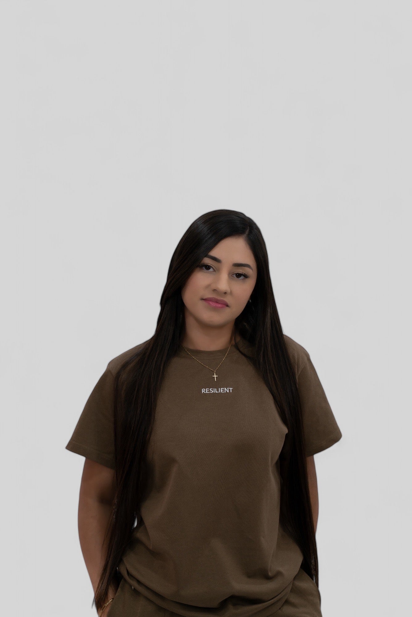 Resilient T-shirt-Brown